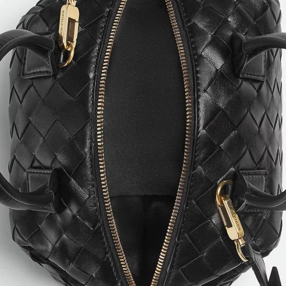 BOTTEGA VENETA Mini Bauletto intrecciato leather tote - Picture 6 of 7